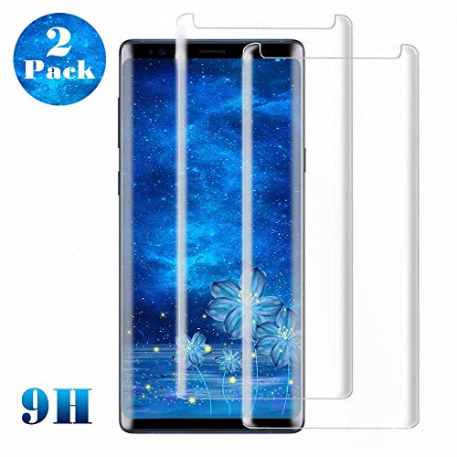 Galaxy S8 Plus Screen Protector, (2-Pack) Tempered Glass Screen Protector [Bubble Free][Full Screen Coverage][Case Friendly] for Samsung S8 Plus