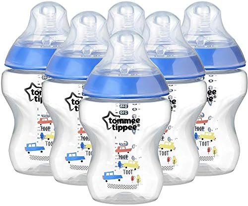 Tommee Tippee Closer to Nature 260 Ml/9fl Oz Decorated Feeding Bottles