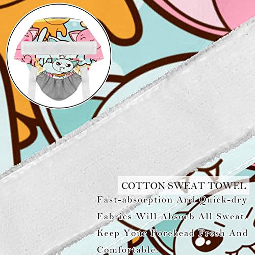 Bonnet bouffant réglable avec bande frontale absorbante pour adulte