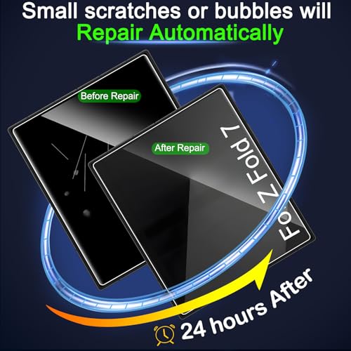 Image of IMBZBK 9 in 1 Screen Protector for Samsung Galaxy Z Fold 8 Ultra /Z Fold 7 | 9H+ Hardness, Military Grade Shatterproof, Case Friendly, Bubble Free Auto-Dust Removal, 3+3+3 Pack