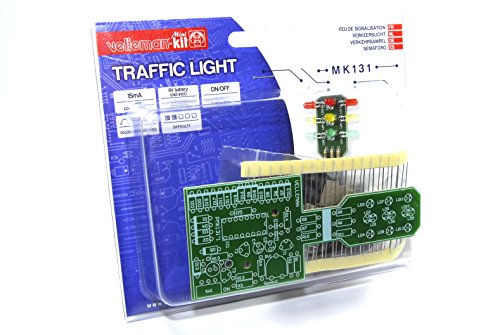 Traffic Light Minikit - Mk131 By Velleman. A Beginner Level Soldering Kit #TOP4
