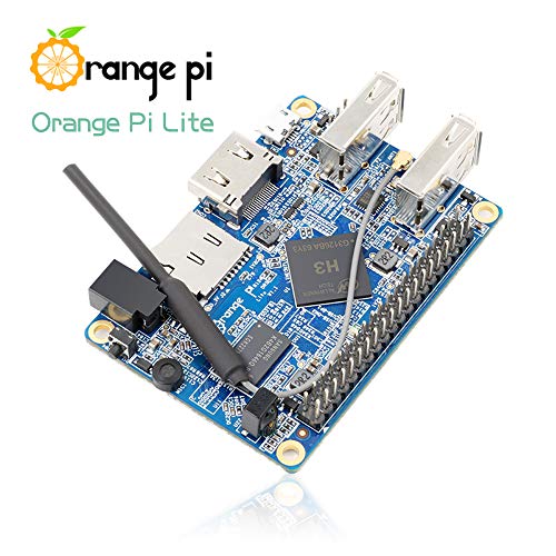 Orange Pi Lite 1Gb Ddr3 Allwinner H3 Quad Core Open-Source Single Board Computer, Microcontroller Support Android, Ubuntu, Debian Image (Opi Lite 1Gb) #TOP2