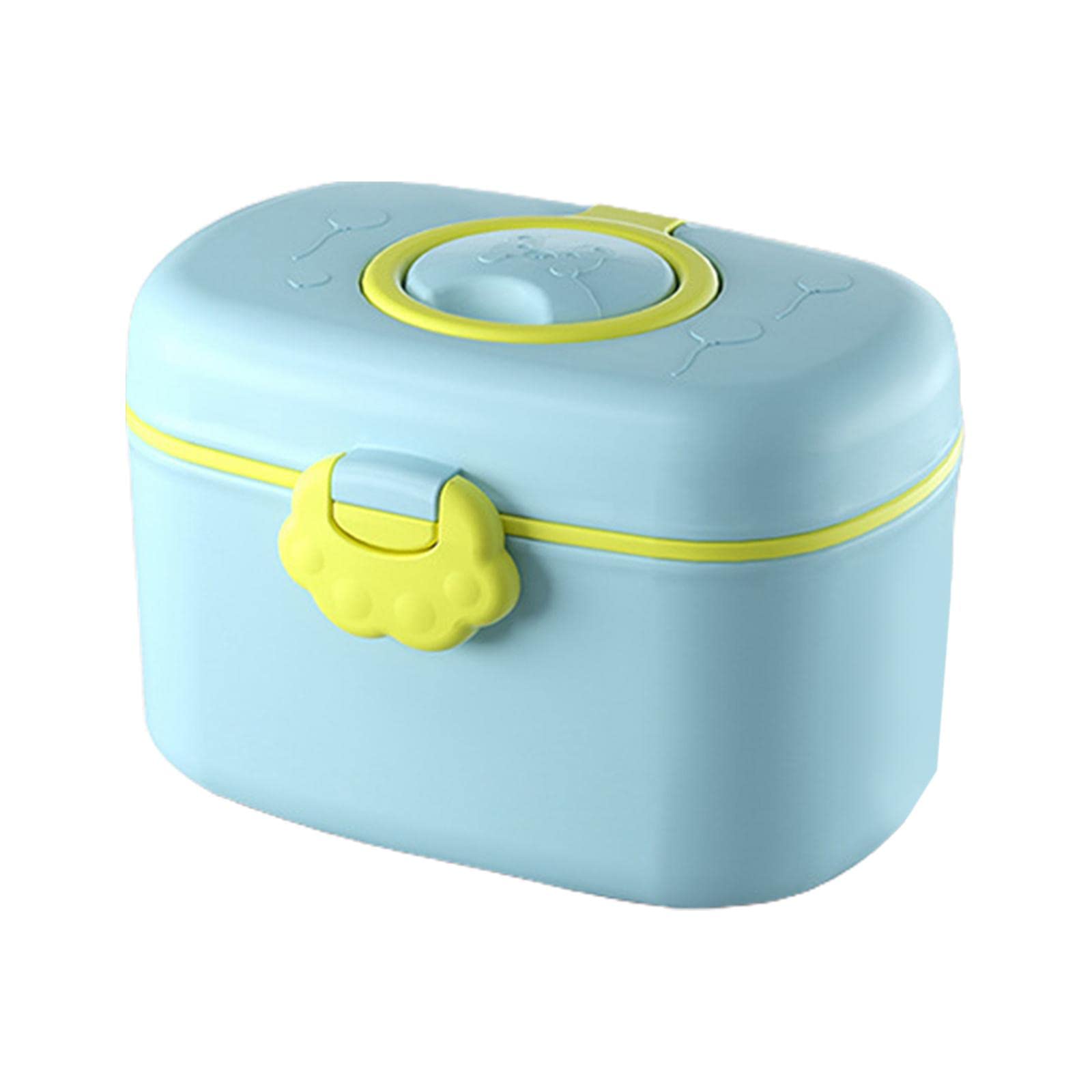 CALANDIS™ Milk Powder Container Fruit Snack Food Holder Double Layer Design Cute Size S Blue | Other Baby Feeding | Feeding-image-7