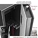 Gun safe for rifles and pistols fingerprint quick access, SECUSTAR 5-7 Gun storage Metal Security Cabinet ,Biometric gun safe with silent mode,caja fuerte para dinero