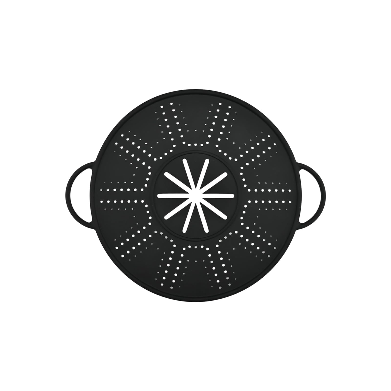 Xinsheinelry Dishwasher Safe Elastomer Oil Strainer Lid Spatter Proof Protect Heat Immune for Various Cookware Kitchen Essential Simmering Spill Lid
