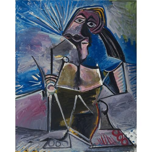 Impression giclée Pablo Picasso Au travail 61 x 81 cm pour habiller un grand mur
