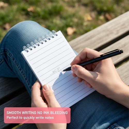 Mini bloc-notes avec verset de la Bible écriture florale - 4