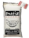 Matiz Valenciano Paella Rice from Spain (3 pack - 2.2 lbs. each) Traditional Spanish Medium-Grain |...