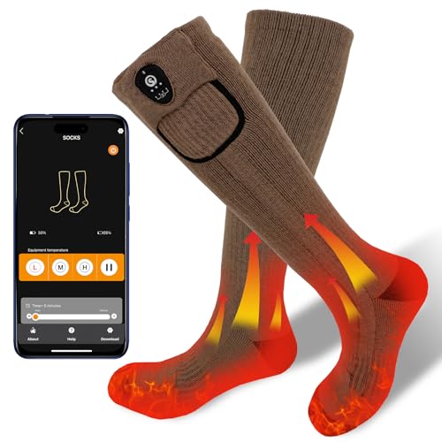 Merino Wool APP Control Socks