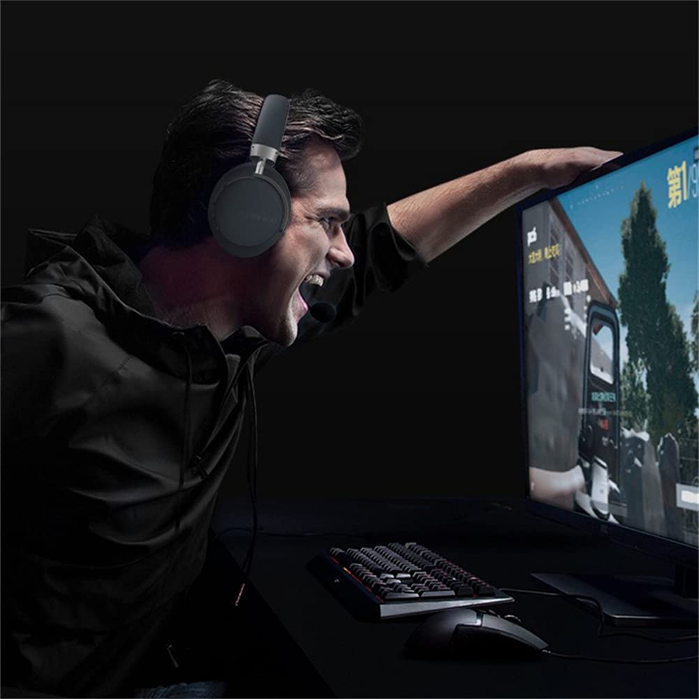 Cuffie Wireless Ad ANC ANC ANC ANC Rettile Attivo, Cuffie Bluetooth su Orecchio, Tazze per Orecchie in Schiuma di Memoria, per Viaggi, Home Office