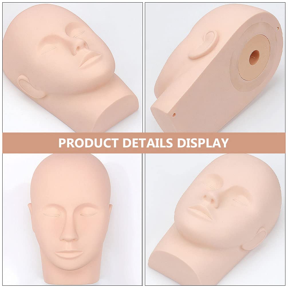 Practice Mannequin Head Mannequin Head Model Makeup Practice Head Lash Mannequin Head Training Mannequin Head Makeup Mannequin Head Cosmetology Makeup Mannequin Lash Practice Head