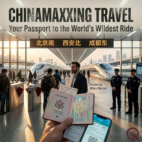 『Chinamaxxing Travel - Bullet Trains, Metros, and Madness: Moving Through China』のカバーアート