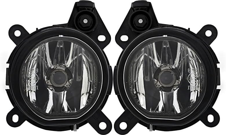 Compatible con Mini Cooper - Juego de lámparas antiniebla 2002 2003 2004 2005 2006 2007 2008 lado del conductor y pasajero