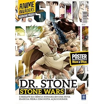 Capa do livro Superpôster Anime Invaders - Dr. Stone: Stone Wars