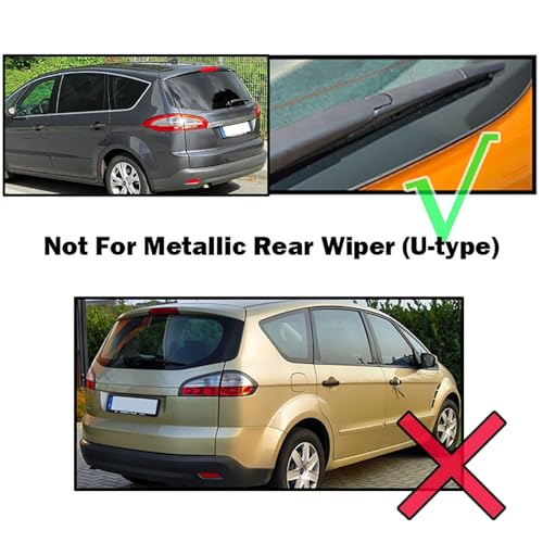 Essuie-glace Ford S-Max sans trace ni bruit | Pack complet 30" + 26" + 13" - 2