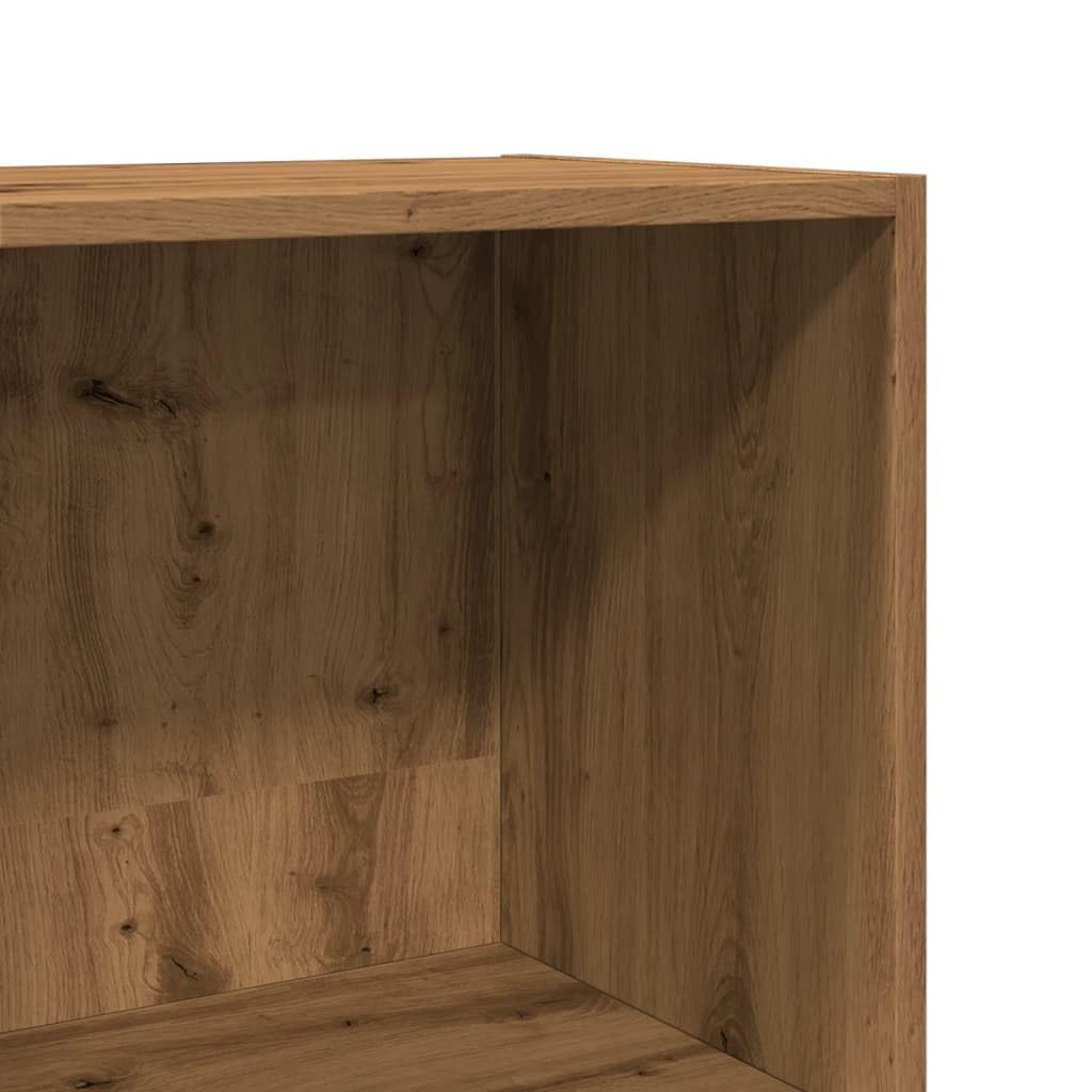 vidaXL Estantería de Madera de ingeniería Roble artisian 40x30x114 cm, librería, estantería de Libros, Estante de Libros, librerías