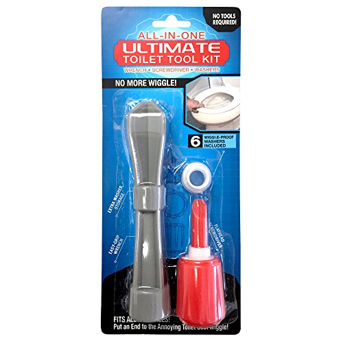 Ginsey Home Solutions One Toilet Seat Tightening Kit, 1, Gray #TOP3