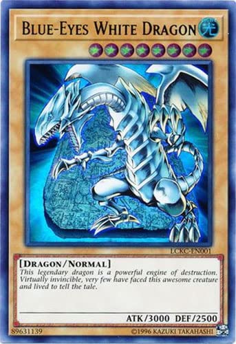 Amazon.com: Yu-Gi-Oh! - Blue-Eyes White Dragon (Version 1