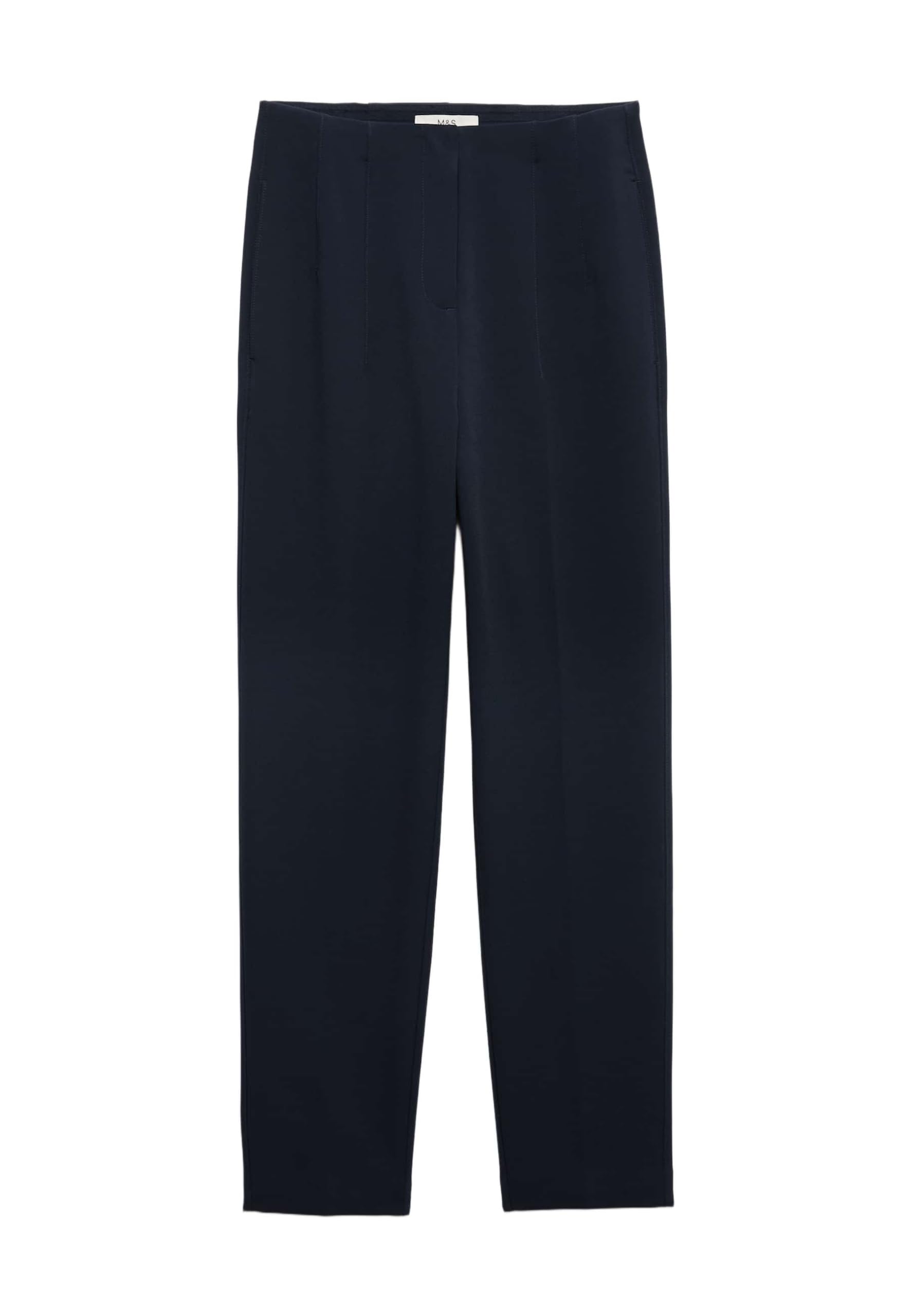 Marks & Spencer Damen Knöchellange Konische Hose – Mit Stretch – Mit Taschen