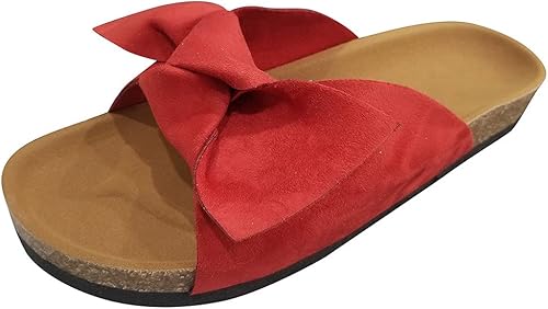 Miniatura 3 de JMMSlmax Sandalias con lazo para mujer sandalias elegantes de verano con soporte de arco para mujer alpargata cuña para caminar sandalias de playa