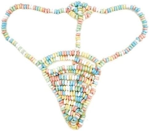 Candy G-String Edible Underwear (Rainbow) 5.1oz