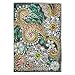 Générique 5D Peinture Cuir Porte-Passeport Forme spéciale Cristal Strass Peinture Passeport Housse de Protection Organisateurs De Bureau (F, One Size)