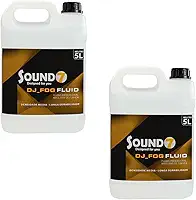 Kit2 Líquido De Fumaça Sound7 Djfog Fluid 5 Litros Densidade (TUTTI)