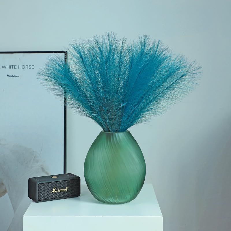 Pampas Grass grande ramo artificial 30 piezas miniatura 3