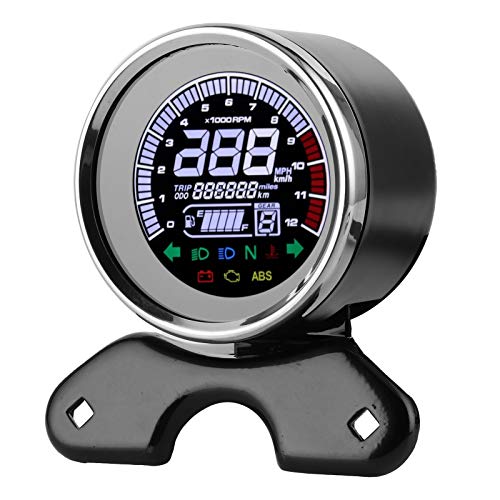 Multiâ€‘Functional Waterproof Speedometer Odometer Motorcycle Instrument Fuel Level Meter Tachometer for Car Accessory