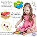 LOOIKOOS Xylophone for Kids Wood Xylophone with 2 Mallets Educational& Preschool Learning Baby Percussion Wooden Musical Instruments Toys for Boys and Girls