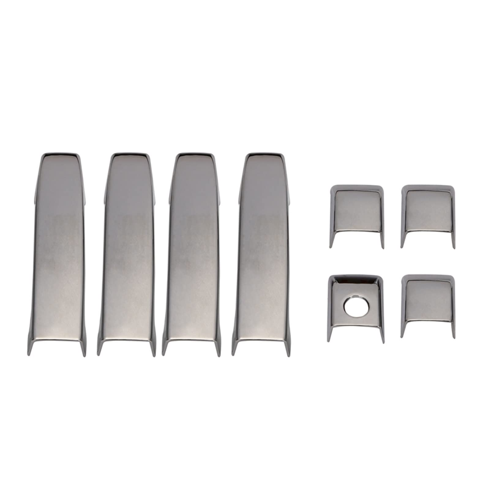 Poignées de porte extérieures pour L322 2002-2012 garniture ABS chromé auto