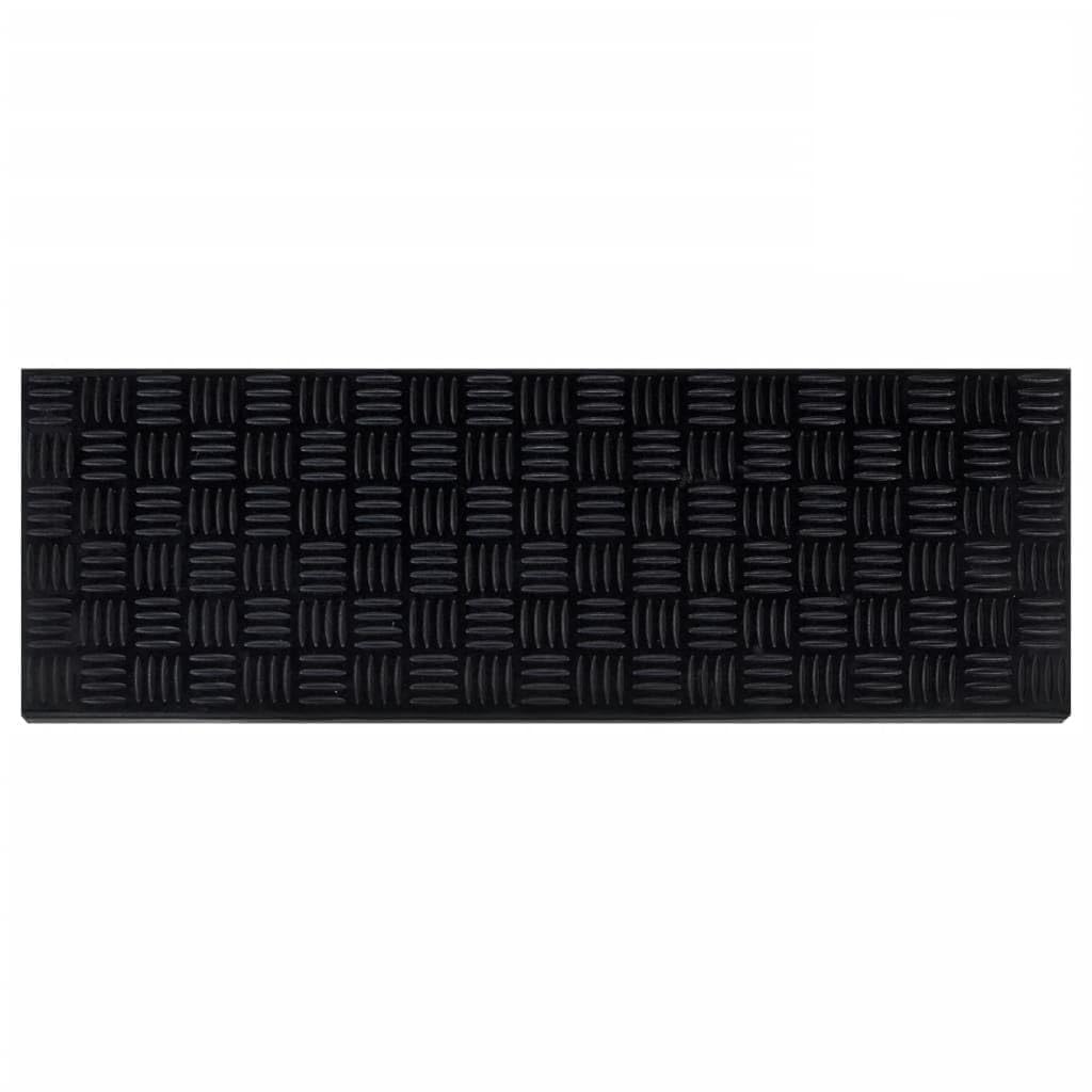 Alfombrillas para escalones, 10 unidades, 25 x 75 cm, goma antideslizante, autoadhesiva, para escaleras de madera, escaleras de piedra, con protección contra pisadas y ruido, seguridad para