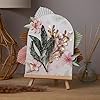 Craft Crush DIY String Art Craft Kit - Floral Interior Design DIY Activity for Teens & Adults - Complete String Art Kit with Embroidery Thread, Foam Canvas, Metal Pins, Wooden Easel - Ages 13+ #4