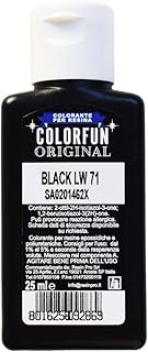 RESIN PRO Color Fun Original colorante Liquido Negra Brillante, colorante para resina epoxi transparente, ideal para artes, pasatiempos y bricolaje.
