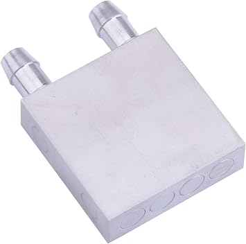 Yeeco 40 * 40*12mm aluminum water liquid block Thermoelektrisch cooling module plate, Wassergekuehlt heat sink cooler Cooler