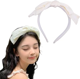 Bowknot Headband Bow Hairband Hair Bands for Women Girls Halloween Costume Accessories Knotted Headbands Bow Headband
