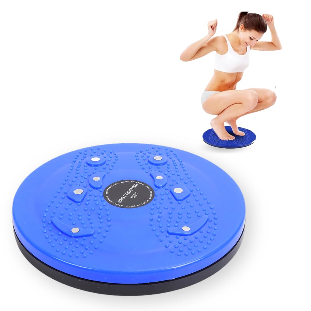 Elevea 𝟏𝟓 𝐘𝐞𝐚𝐫𝐬 𝐖𝐚𝐫𝐫𝐚𝐧𝐭𝐲 8 IN 1 Tummy Twister Perfect Body Developer, For Weight Loss, Slim Body Exerciser, Fat Reducer, Ab Twister Board Exerciser Fitness At Home