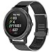 Produktbild Tosenpo Armband für Garmin Vivoactive 3,Edelstahl Metall Uhrenarmband Ersatzband für Garmin Vivoactive 3 Music/Vivoactive 3/Venu/Vivomove HR/Luxe/Style/Forerunner 245/645 (Schwarz)