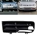 Parachoques Delantero Parrilla Lámpara Niebla Parrilla Frontal Inferior Parachoques Lateral Niebla Rejilla Fit For VW Golf / Variante / 4 Motion 1998-2006 Car Styling Malla Parrillas Niebla Grille