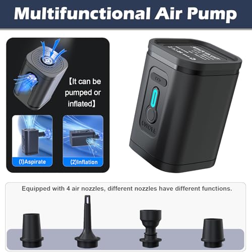 Somago Vacuumable Backpack Expandable Water-resistant Travel Bag with Air Pump TSA Lock Anti-thief Pocket2