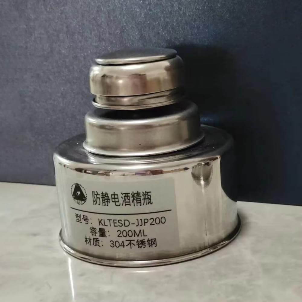 Botella Dispensadora de Alcohol de 200 ML con Bomba Pulsadora