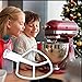 Podoy K5AB KS55 Coated Flat Beater Compatible with Kitchenaide 5-QT 5-Quart Bowl-Lift Stand Mixer K5 KP50 KSM5 KSM50 KSM500PS Paddle Attachments PS983355 AP3881259 9707670 W10807813