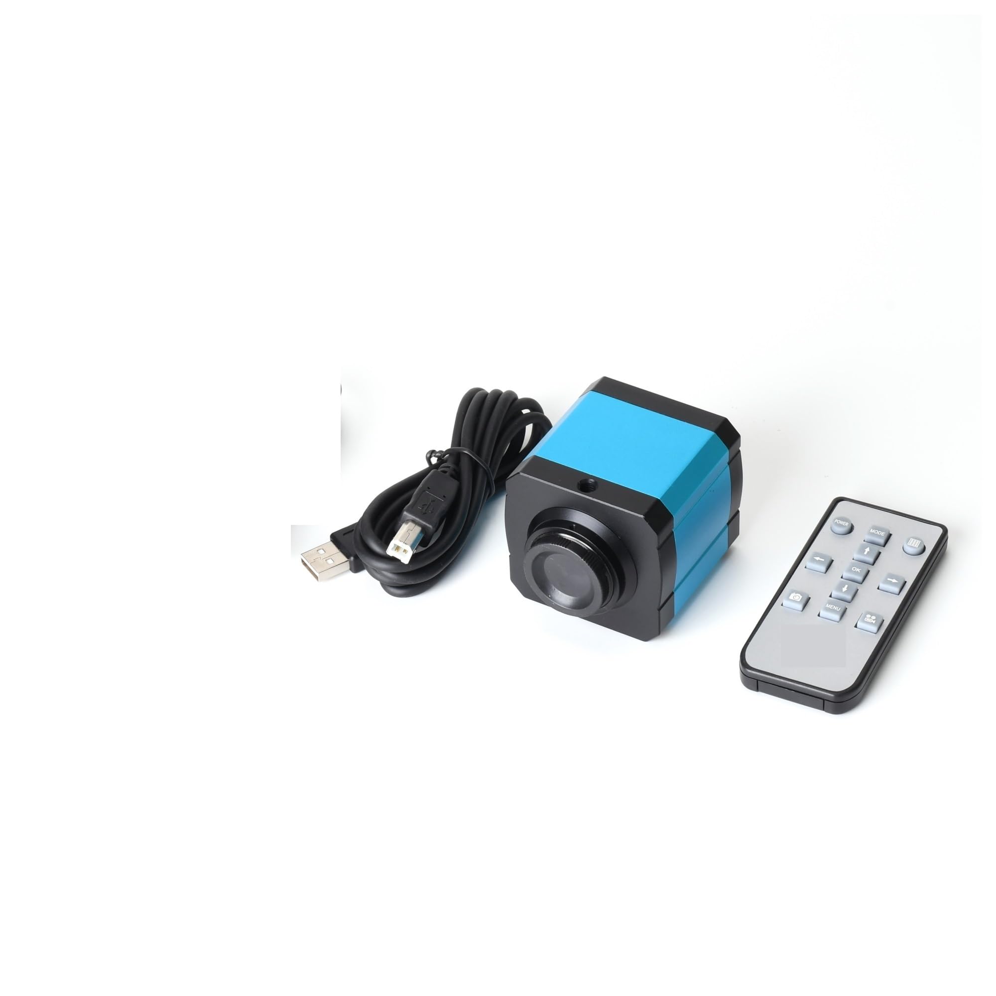 Lente de Microscopio, HD 48MP 2K 1080P USB Industria electrónica cámara de vídeo microscopio for máquina estéreo PCB CPU reparación Placa Lupa