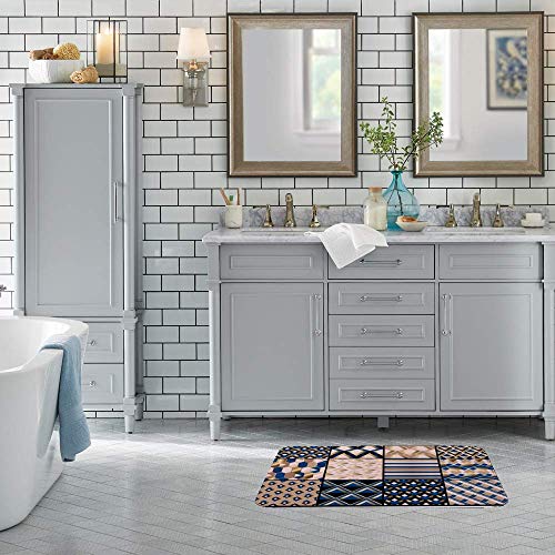 Tapis de bain grand format facile à sécher pour sol humide - 4