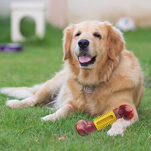Brinquedos para filhotes de dentição | Brinquedo de limpeza de dentes de cachorro em forma de osso -