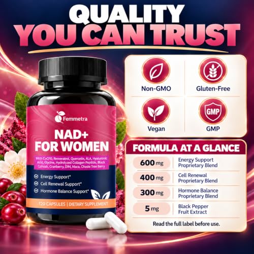 Femmetra Liposomal NAD+ Supplements for Women