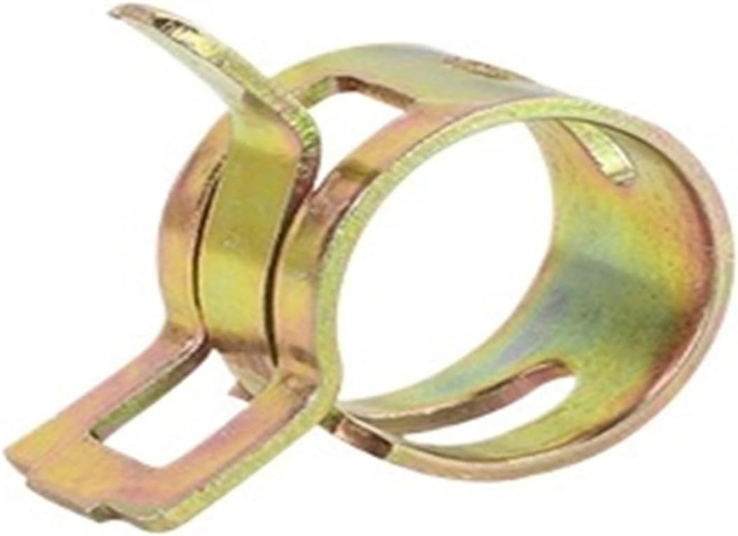 88pcs Spring Hose Clamps Zinc Plated M6-M14 Fuel Line Silicone Vacuum Hose Pipe Clamps Steel Wire Tube Pipe Clip Fastener