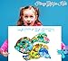 Puzzles for Kids Ages 4-6-8,120 Piece Jigsaw Puzzles Rabbit Shaped Learning Educational Toys Gifts for Boys Girl Age 4 5 6 8 Birthday Halloween Christmas Party Favors