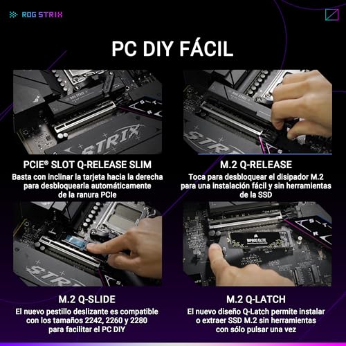 ASUS ROG Strix B850-F Gaming WiFi AMD B850 Socket AM5 ATX (ASUS AM5 ROG Strix B850-F Gaming WiFi) - 7