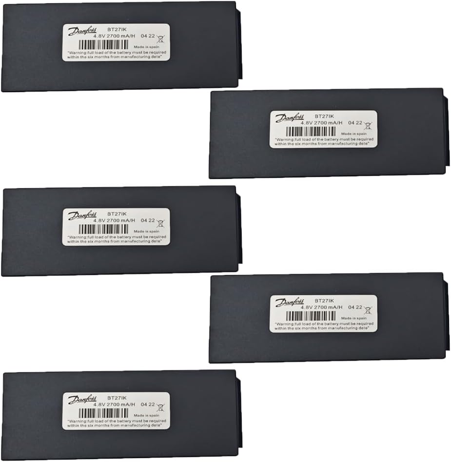 (5-Pack) BT27IK 4.8V 2700mAh Rechargeable Battery Ni-MH Battery